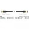 DELOCK DisplayPort Kaðal 1m 85658 - Image 3