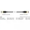 DELOCK DisplayPort Kaðal 5m 65663 - Image 2
