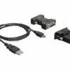 Delock USB 2.0 til DVI, VGA & HDMI