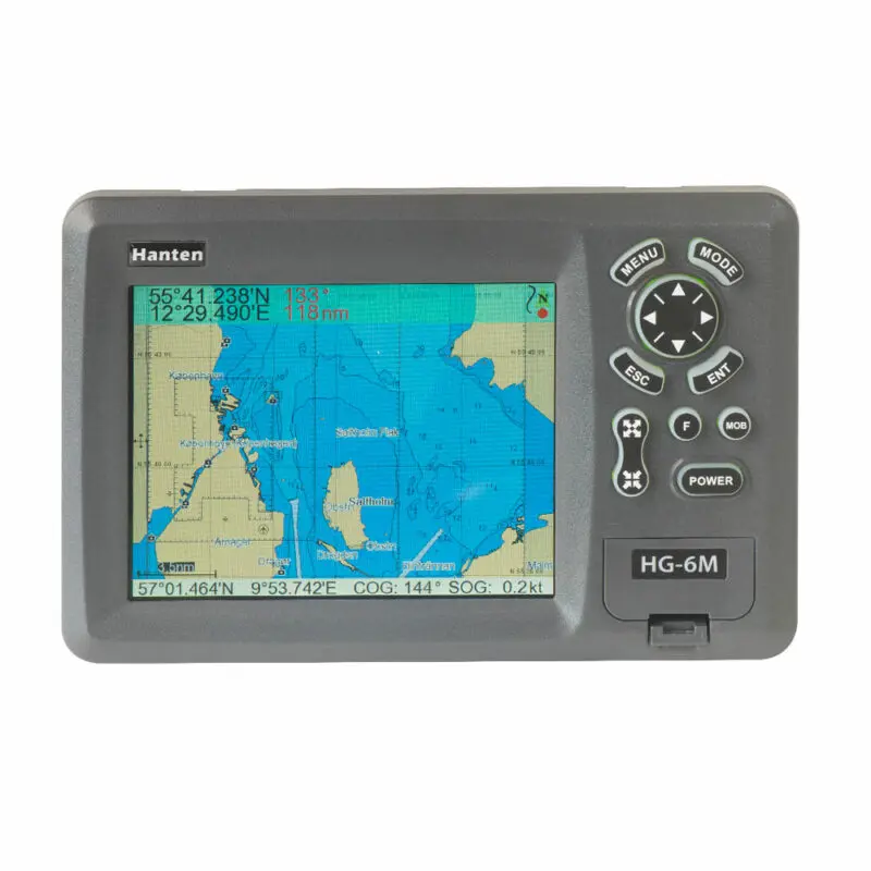 6" Hanten GPS-kortplottari