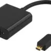 Deltaco Micro HDMI til VGA adaptari