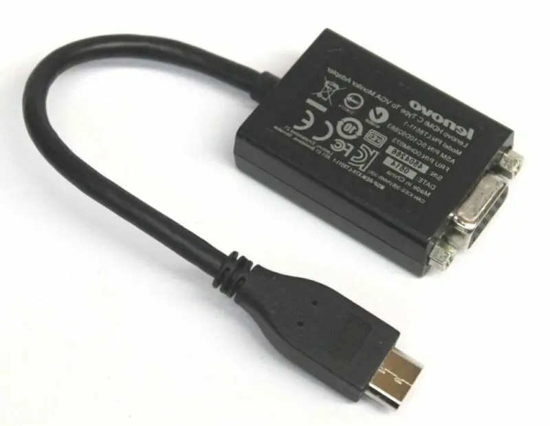 Lenovo Mini HDMI to VGA adapter