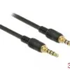 Delock 4 Pin Mini jack 3m