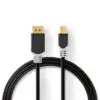 nedis Mini Displayport > Displayport  2.0m
