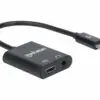 Manhattan USB-C to USB-C Headphone jack - Image 2