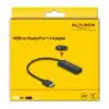 Delock HDMI to DP 1.4 Adapter - Image 3