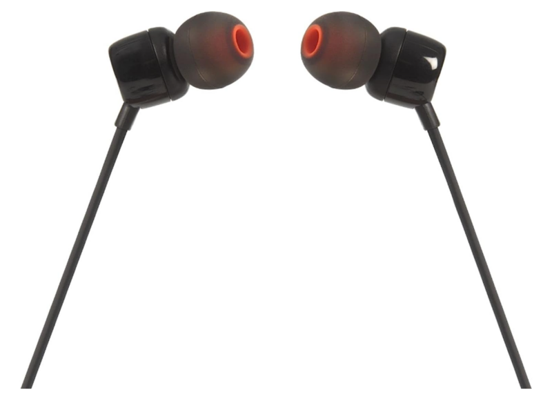 JBL TUNE 110 Svartar