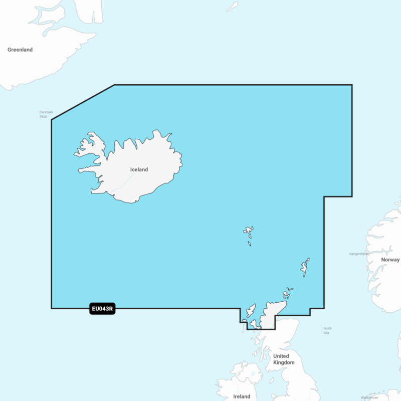 Garmin Navionics+ sjókort