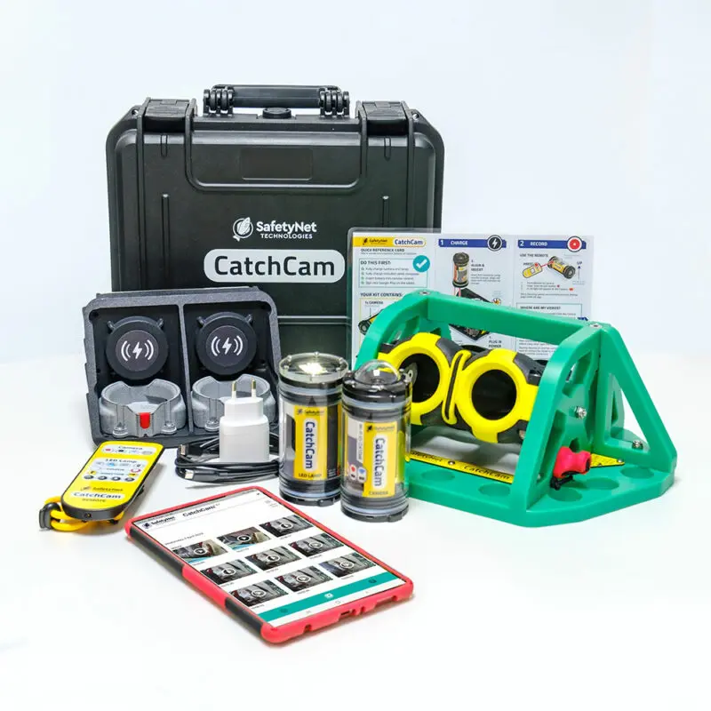 SafetyNet CatchCam Kamera gull pakki