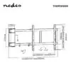 nedis Vegg Upphang 32" til 60". - Image 4