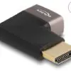 Delock HDMI Adapter male to female 90º h