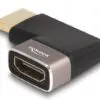 Delock HDMI Adapter male to female 90º h - Image 2