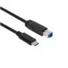 Club 3D  USB-C TIL USB-B  1m - USB 3.1 Gen2 - Image 2