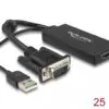 Delock VGA til HDMI adapter - Image 4