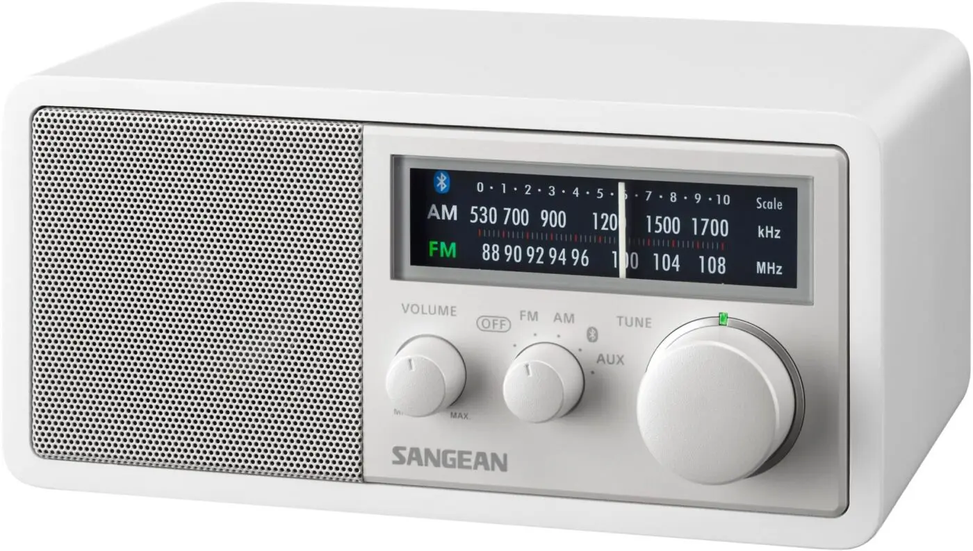 SANGEAN WR-11 BT+ Matt White