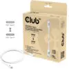 Club 3D USB4 USB-C til USB-C  1,2m >>Hvítur<< - Image 2