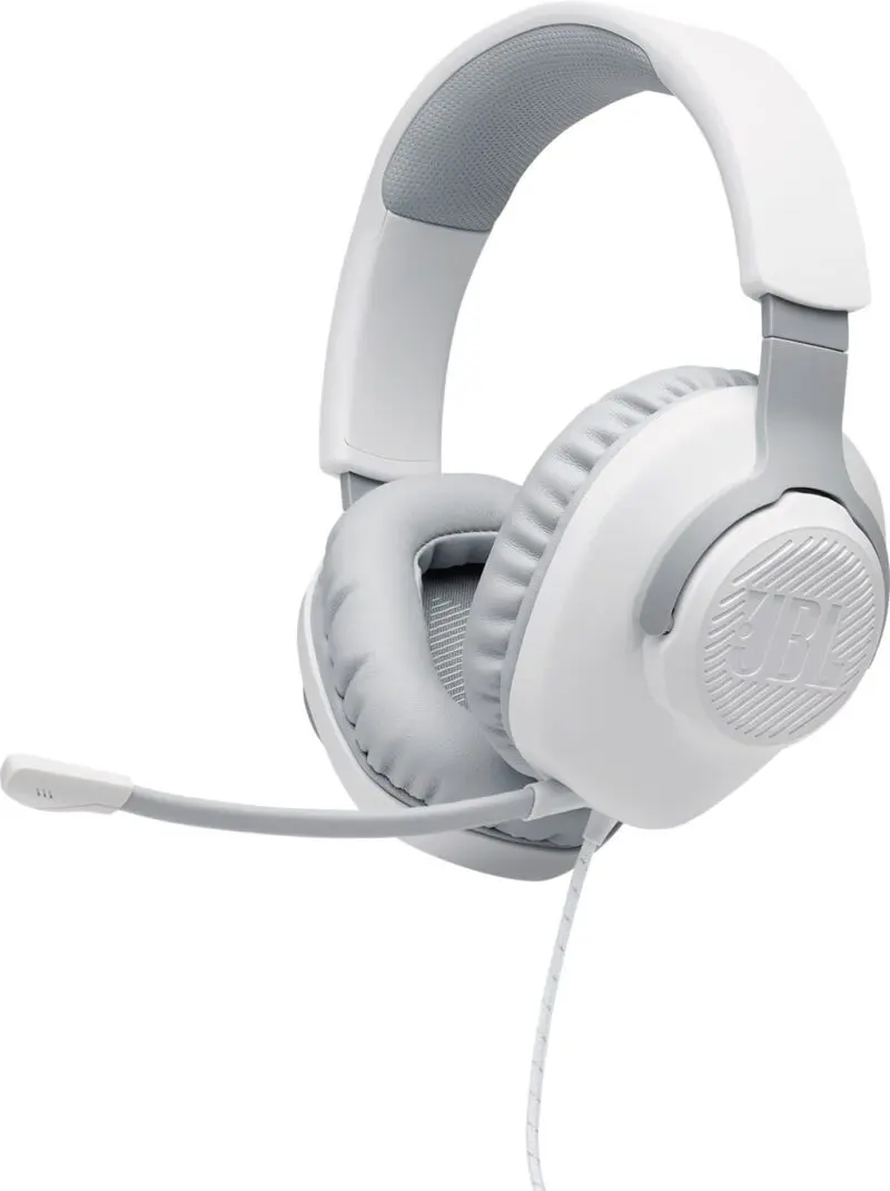 JBL Quantum 100 Hvítar 2