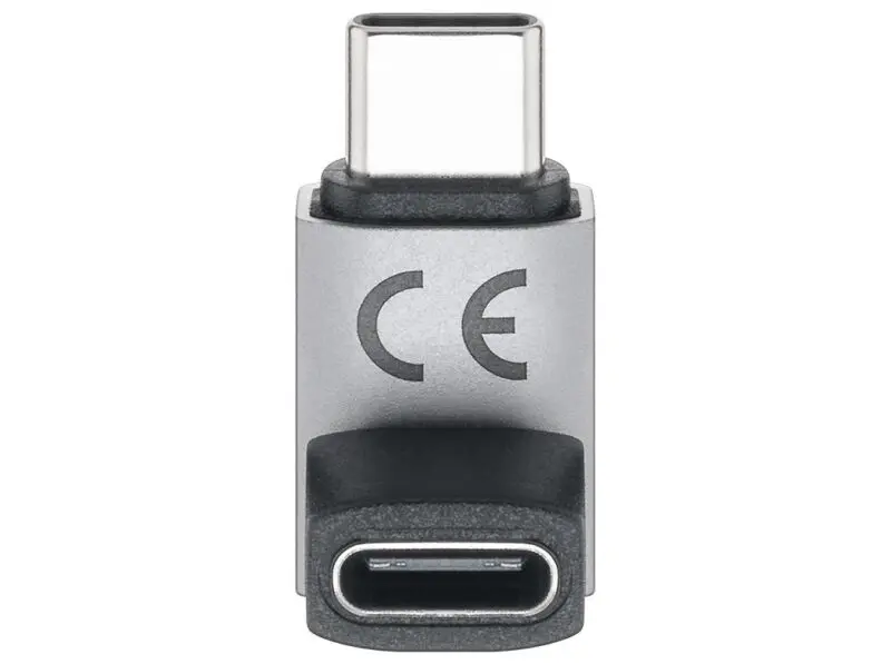 Goobay USB-C Hann til Hon 90° 74444
