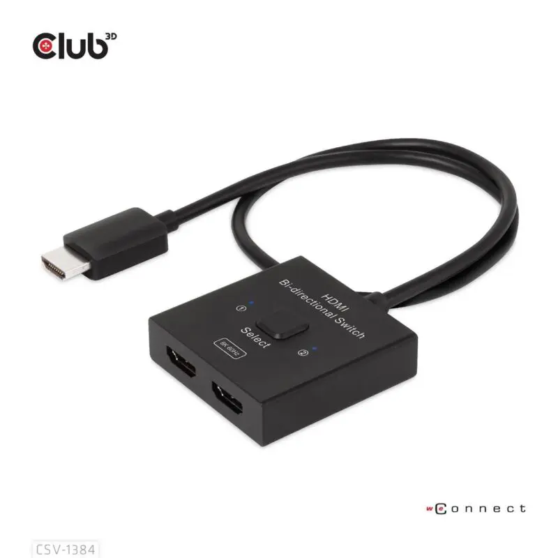 Club3D HDMI Switch - 2/1 & 1/2