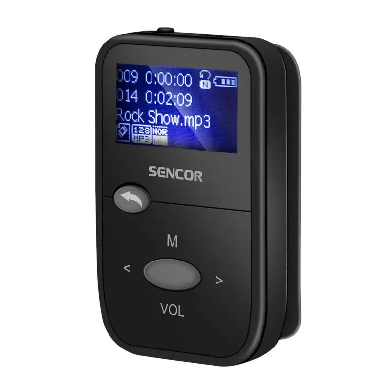 Sencor Mp3 Spælari - Svartur