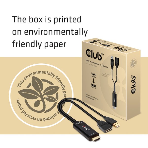 Club 3D DisplayPort til HDMI adapter - Image 3