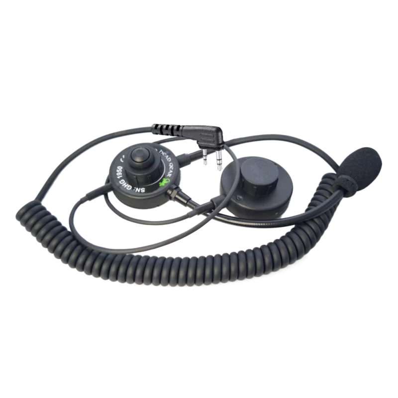 GECKO Headset Twin Speaker with I8 connecton (Icom)