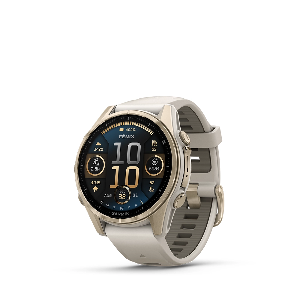GARMIN fenix 8, 43mm, AMOLED, safirkrystal