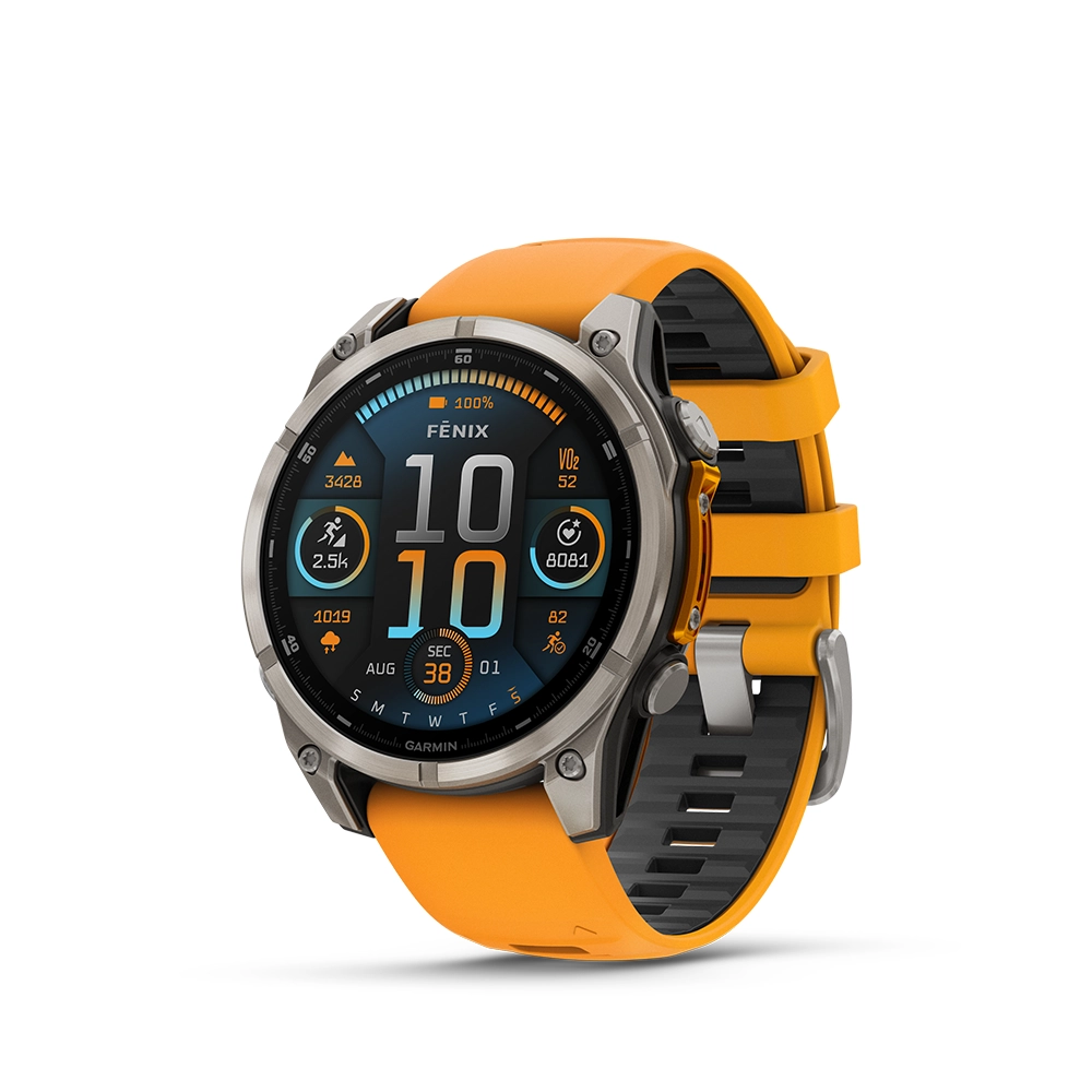 GARMIN fenix 8, 47mm, AMOLED, safirkrystal