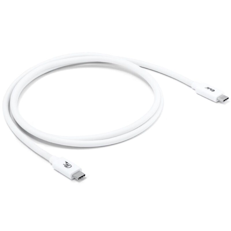 Club 3D USB4 USB-C til USB-C  1,2m >>Hvítur<<
