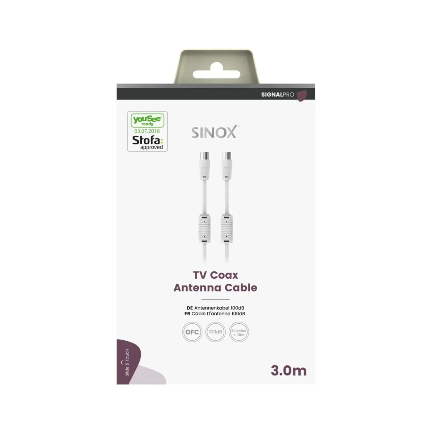 SX PRO Ant. 100dB Cable 3 m - Image 2