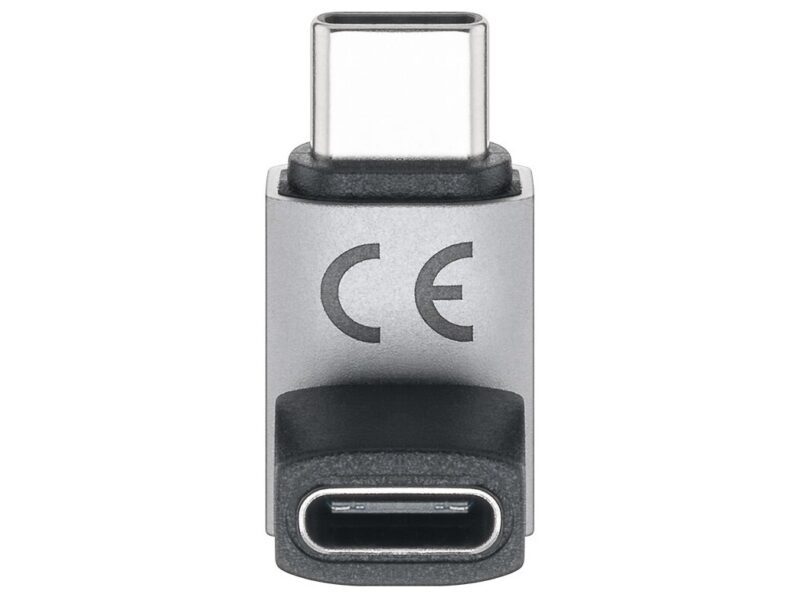 Goobay USB-C Hann til Hon 90° 74444