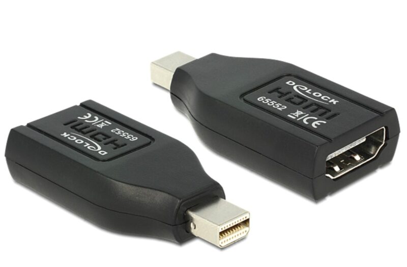 Delock Mini DP til HDMI  (passivur)
