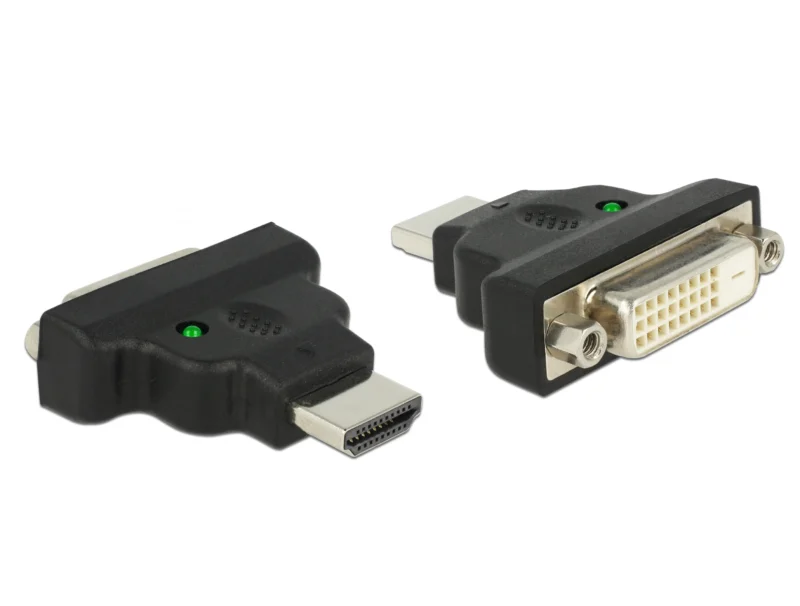 DeLOCK Videoadapter HDMI / DVI v/Led