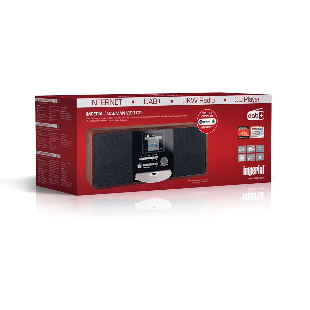 Imperial DABMAN i200 CD Brúnt - Image 9