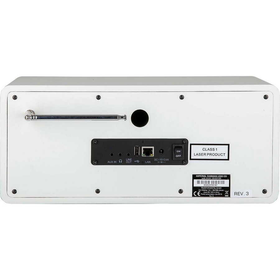 Imperial DABMAN i200 CD Hvítt - Image 5