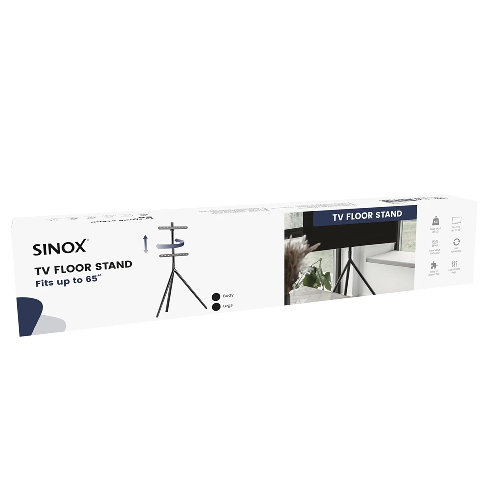 Sinox Tripod TV Fótur (Svartur) - Image 6