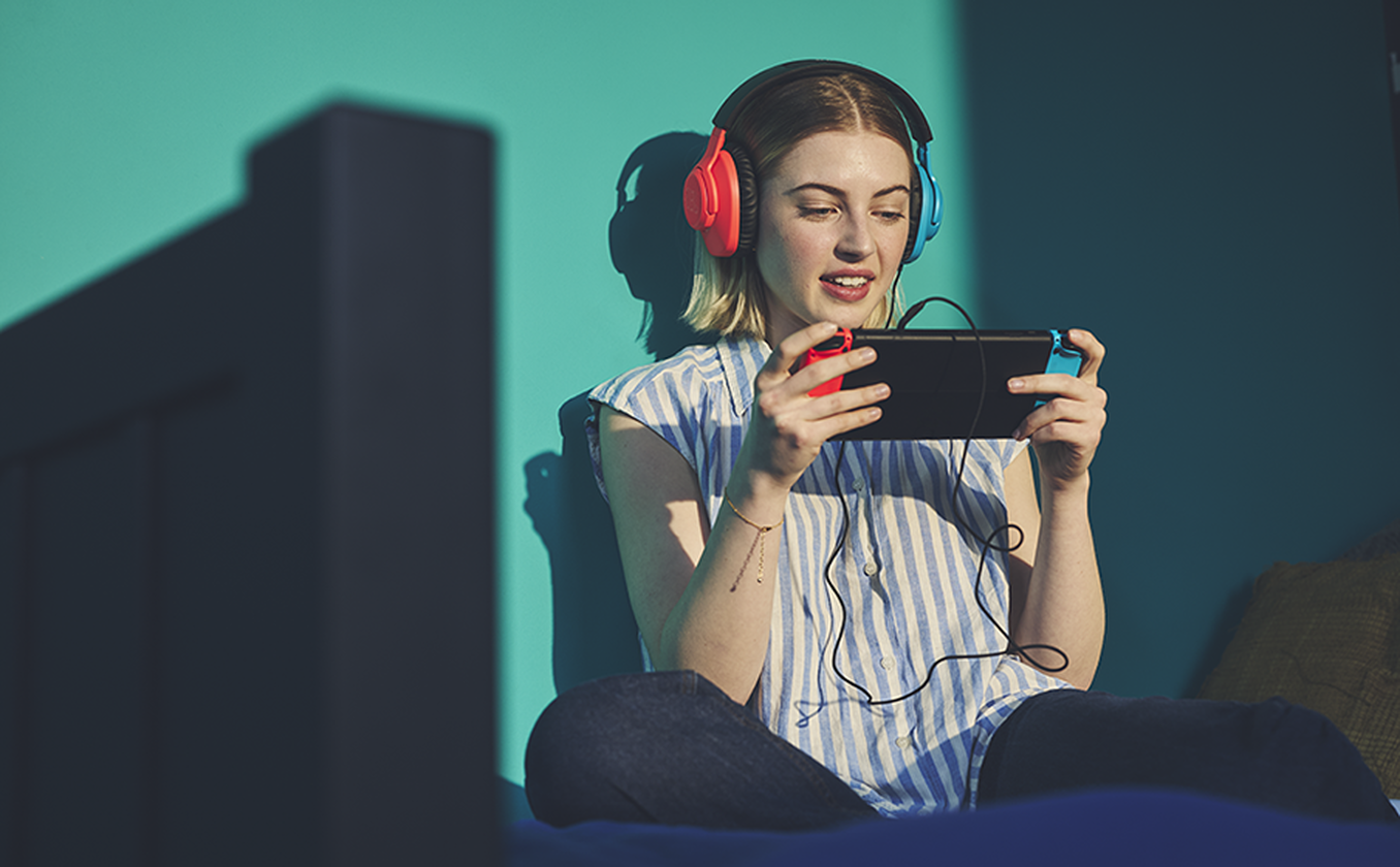 JBL Quantum 100N Console Blátt/Reytt - Image 8