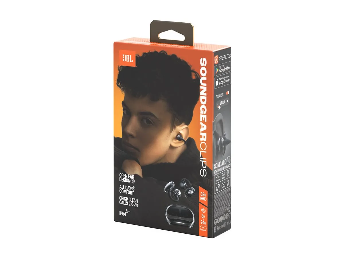 JBL Soundgear Clips, ghost black - Image 4