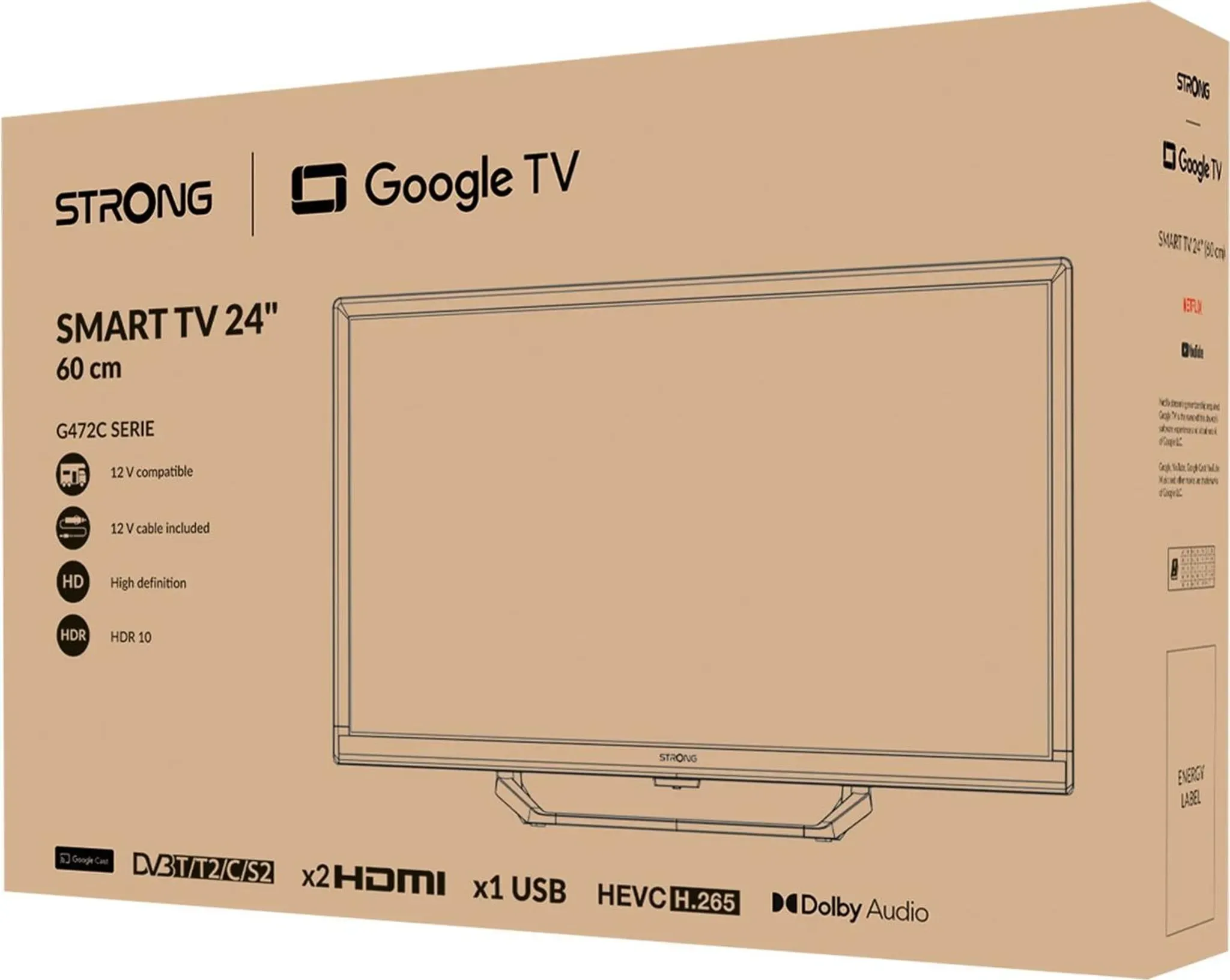 Strong 24" HD Google TV - Image 7