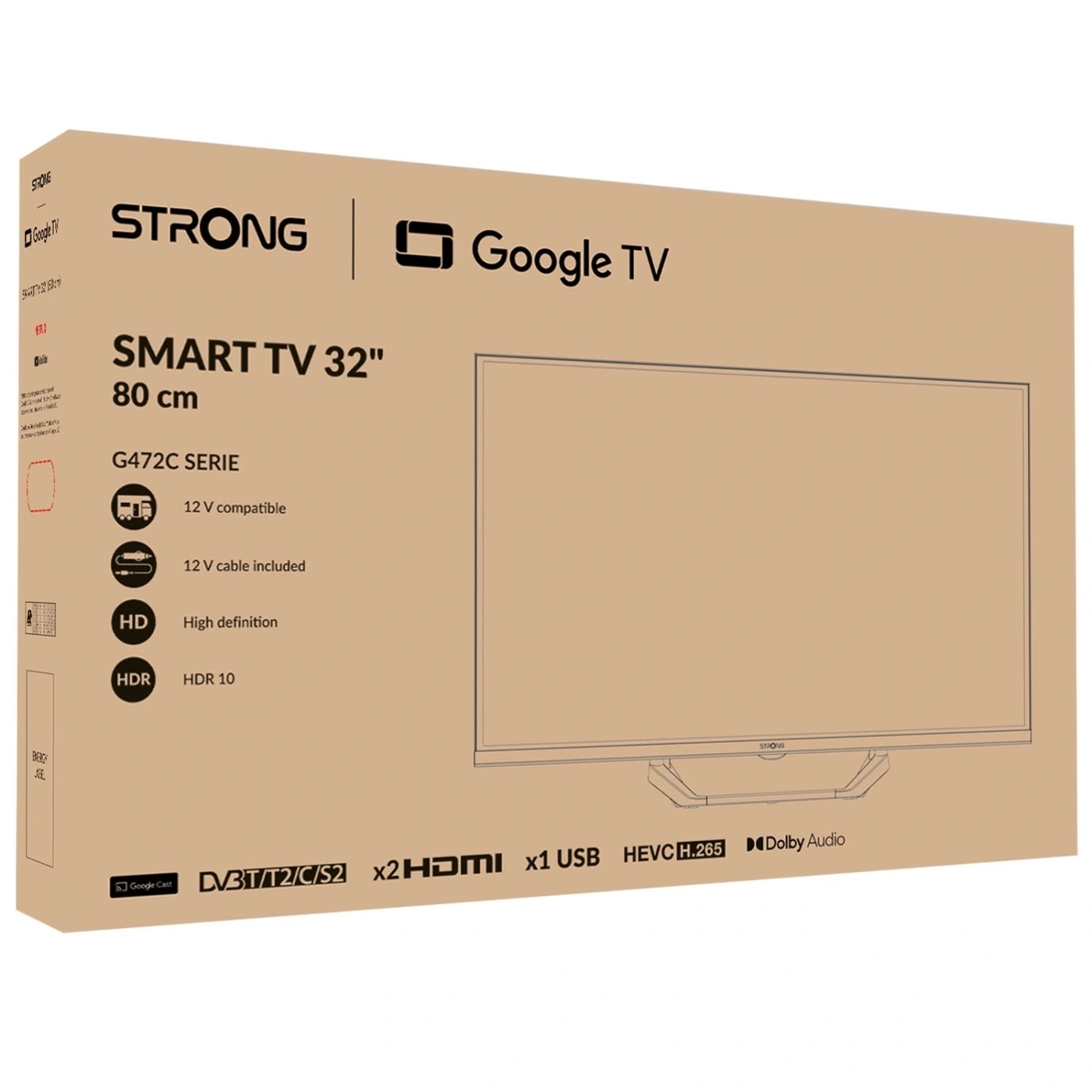 Strong 32" HD Google TV - Image 6